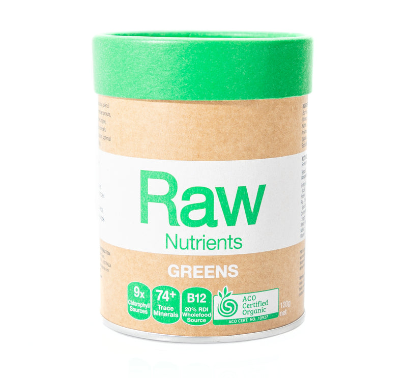 Organic Raw Prebiotic greens 120g