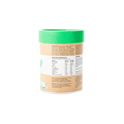 Organic Raw Prebiotic greens 120g