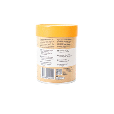 Organic Raw Immune Vitamin C 120g