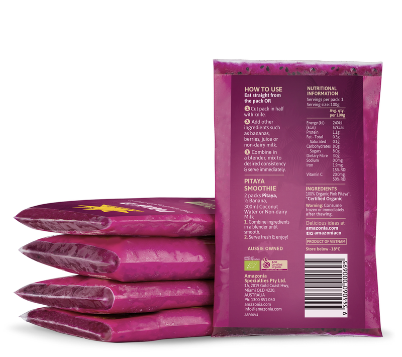 Organic Pink Pitaya (4X100g)