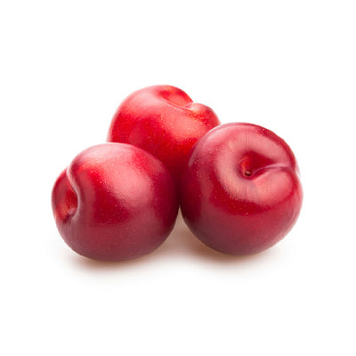 Organic Fresh Plums Red