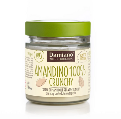 Organic Crunchy Peeled Almonds Paste Spread 180g