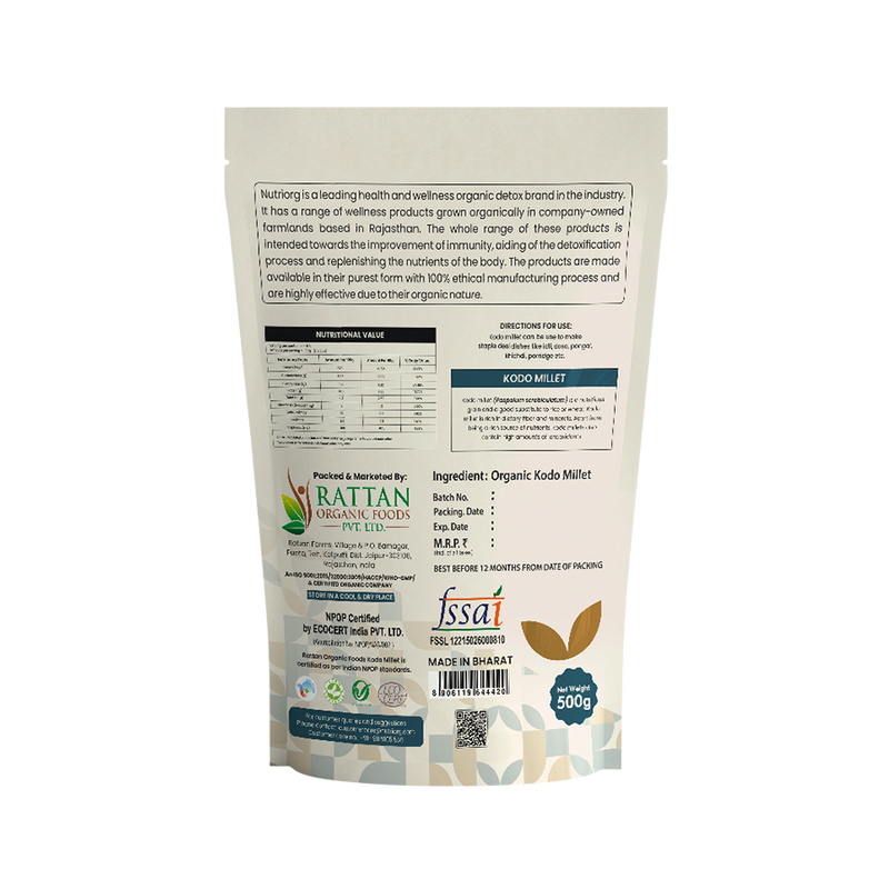 Organic Kodo Millet 500g
