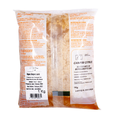 Organic Frozen Sicilian Bergamot Juice 1kg