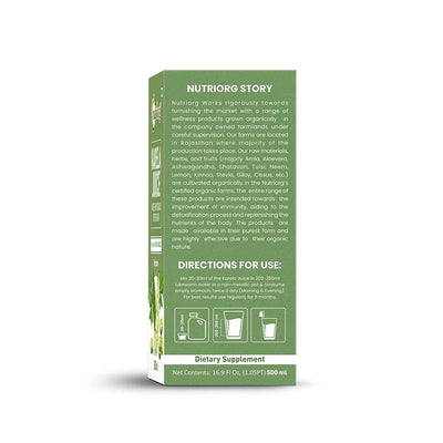 Organic Bitter Guord (Karela) Juice 500ml