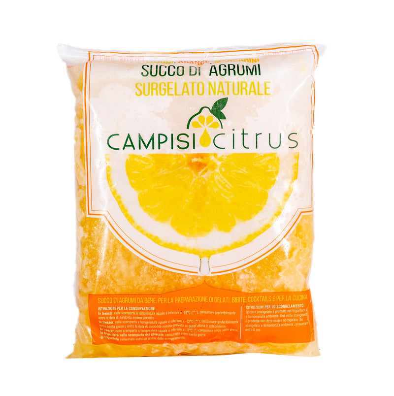 Organic Frozen Sicilian Blonde Orange Juice 1kg- Buy 1 Get 1 Free - Campisi Citrus -