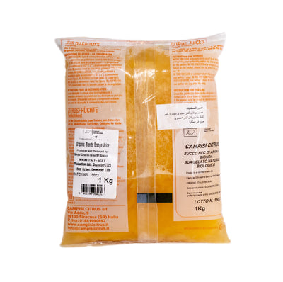 Organic Frozen Sicilian Blonde Orange Juice 1kg