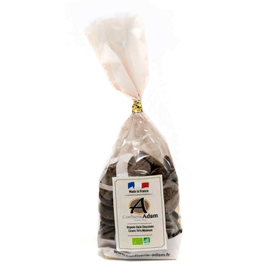 Organic Dark chocolate – cocoa 74% minimum