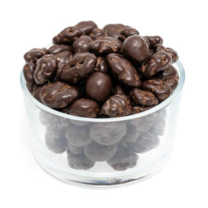 Organic Candied dried cranberry coated in dark chocolate