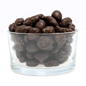 Organic Candied dried cranberry coated in dark chocolate