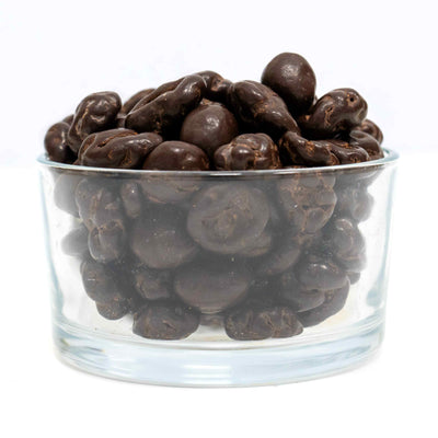 Organic Candied dried cranberry coated in dark chocolate
