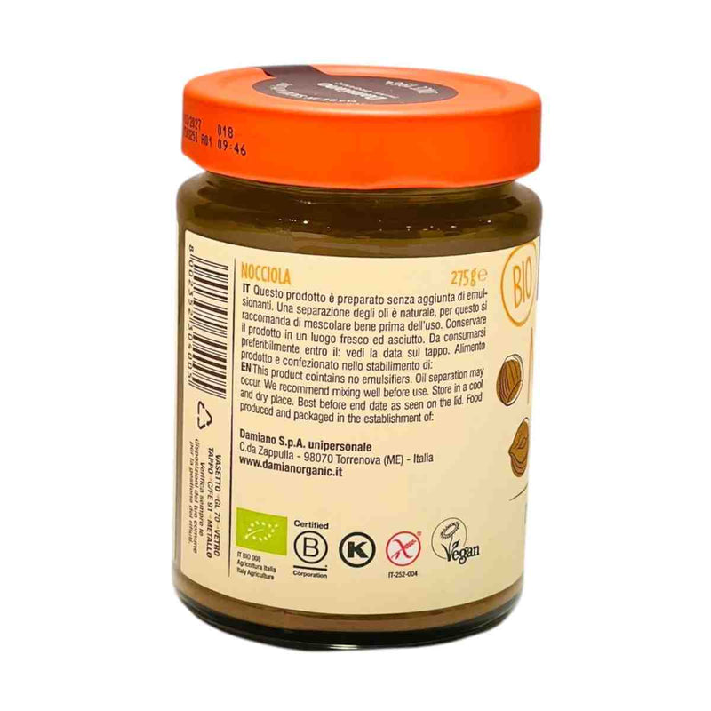 Hazelnut Cream of Toasted Hazelnuts 275g