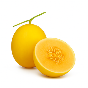 Orange Golden Organic Pyriform Melon