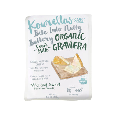 Organic Cow Graviera Cheese 150G