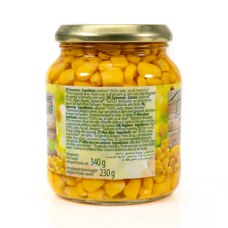 Organic Sweetcorn 340G