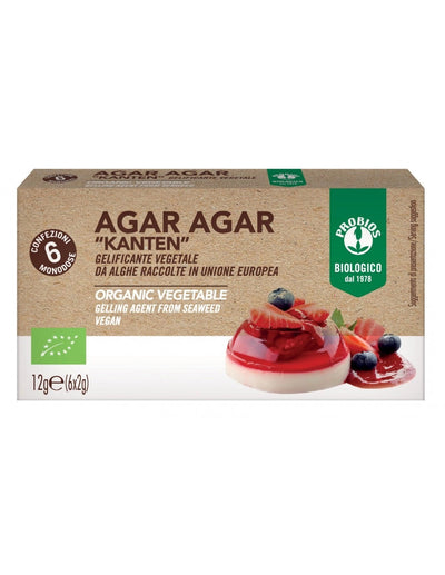 Organic Agar Agar Seaweed 12g (6X2g)