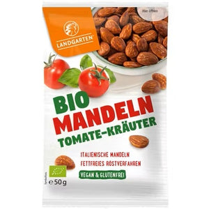 Organic Almonds Mediterranean Tomato 50g