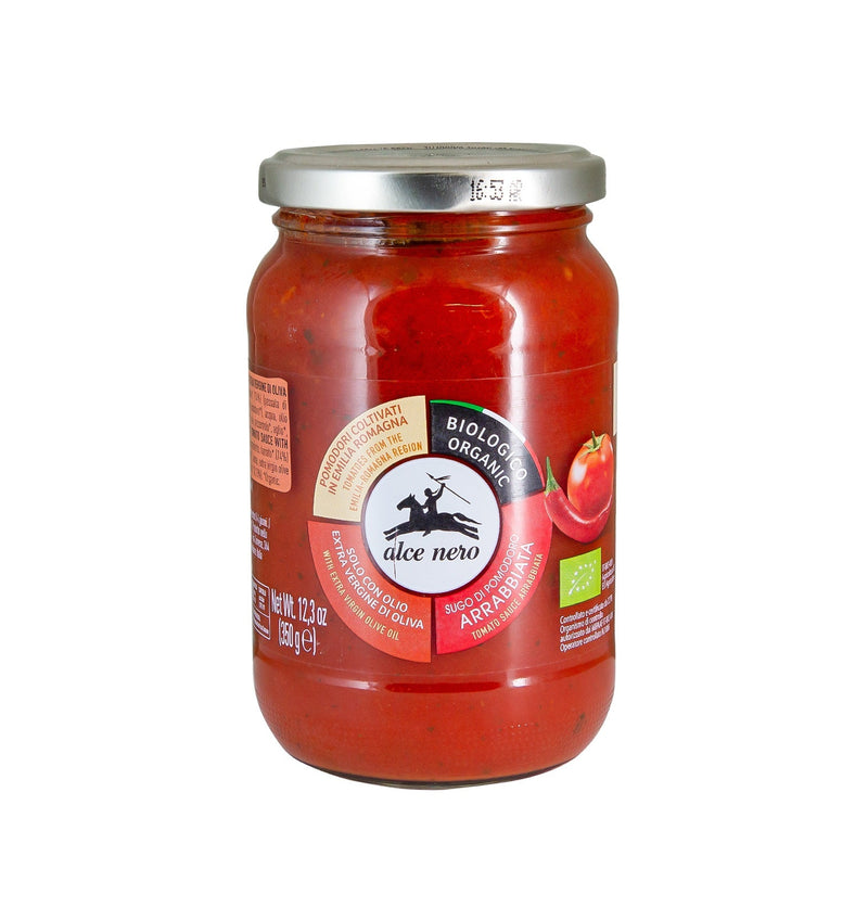 Organic Arrabbiata Tomato Sauce  350g - Alce Nero -