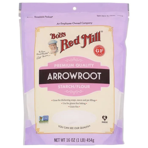 Organic Arrowroot Starch Flour Gluten Free 22 Oz