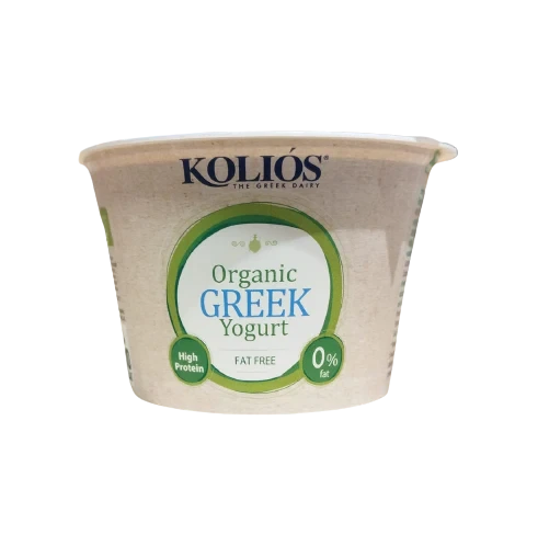 Organic Authentic Greek Bio Strained Yoghurt 0% Fat 150G