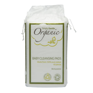 Organic Baby Cleansing Pads 60 Pcs