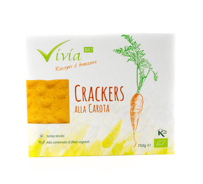 Organic Carrot Crackers 150g