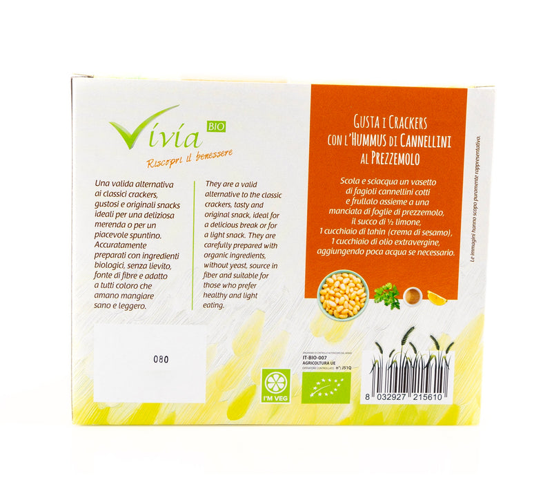 Organic Carrot Crackers 150g