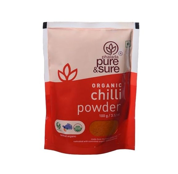 Organic Chilli Powder Hot 100g