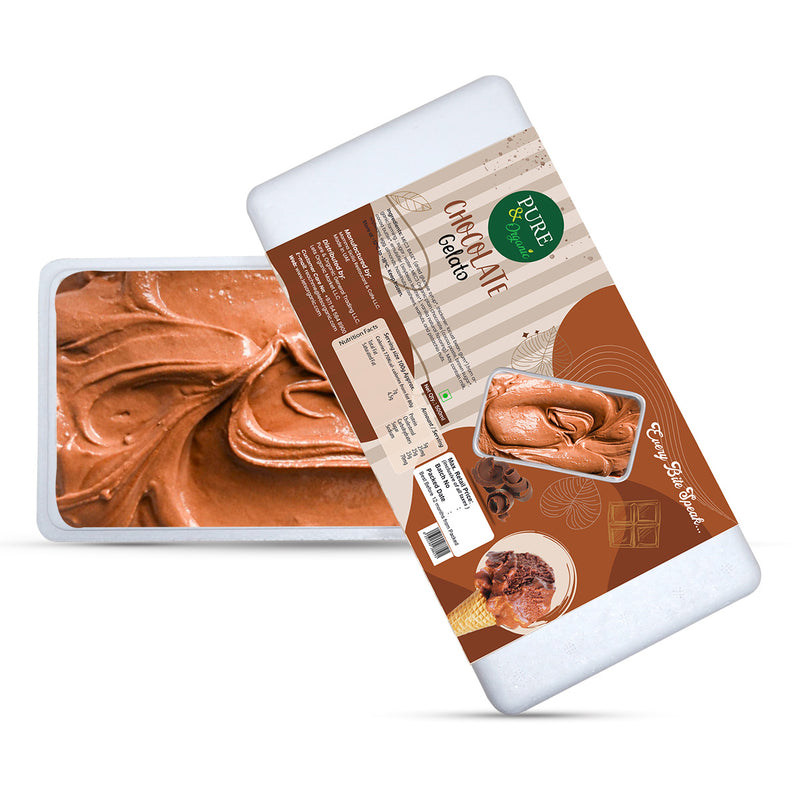 Organic Chocolate Gelato box 500G