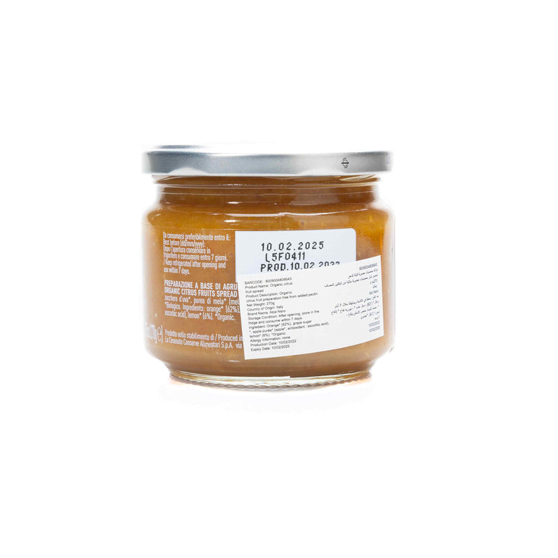 Organic Citrus Fruit Jam 270g