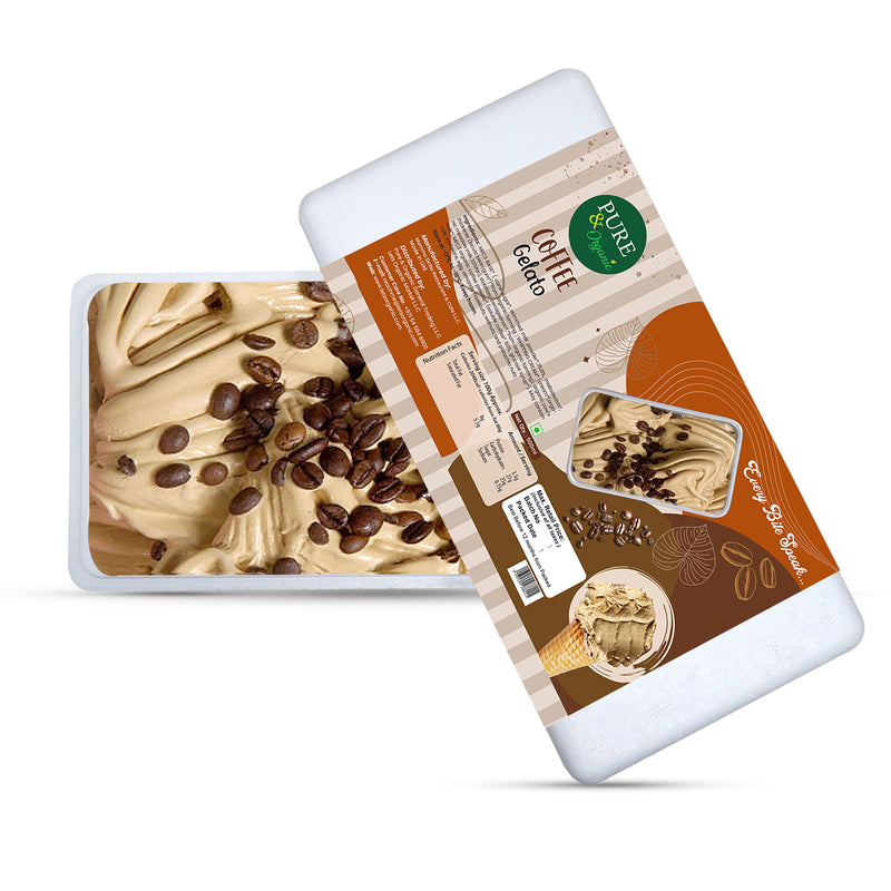 Organic Coffee Gelato box 500G