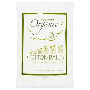 Organic Cotton Balls 100 Pcs