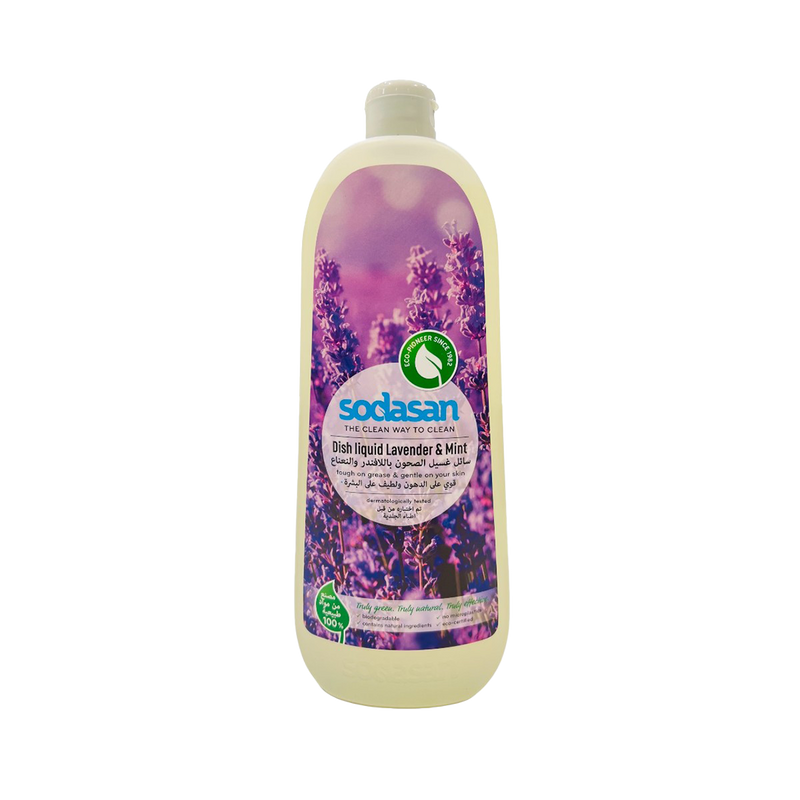 Organic Dish Liquid Lavender And Mint 1l