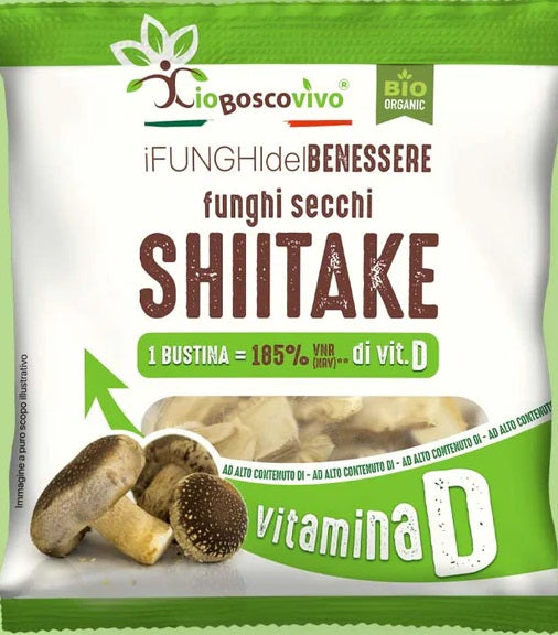 Organic Dry Granulated Shiitake Mushroom 8g