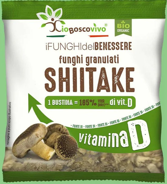 Organic Dry Sliced Shiitake Mushroom Classic 8g