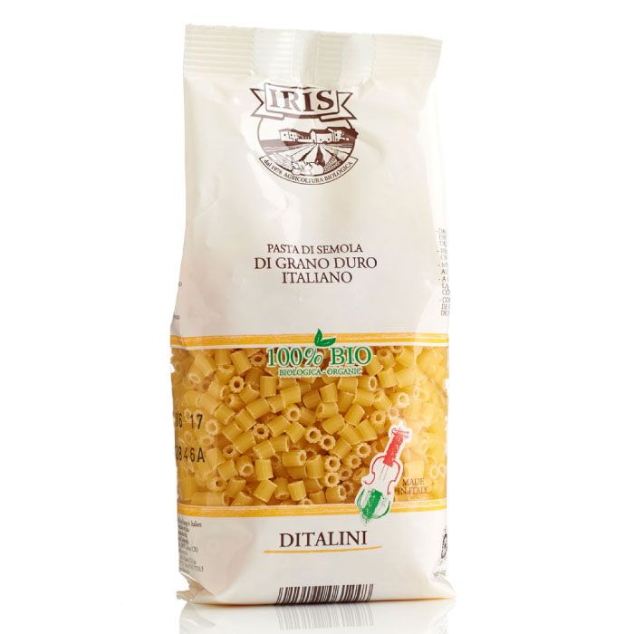 Organic Durum Wheat Pasta Ditalini 250G