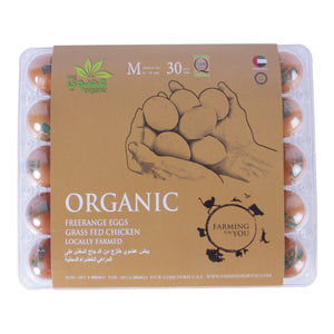 Organic Egg Medium 30's