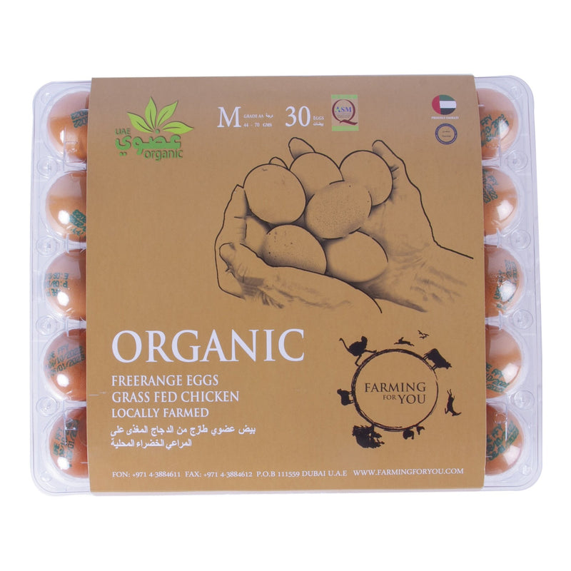 Organic Egg Medium 30&