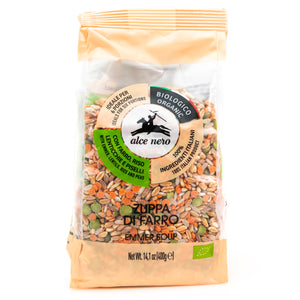 Organic Emmer Soup Mix With Lentils, Rice And Peas 400G