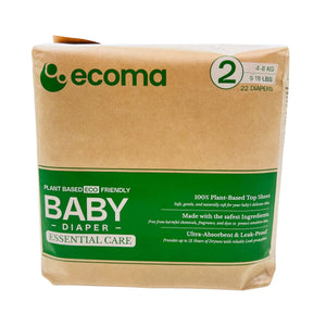 Organic  Essential Care Diapers Size 1