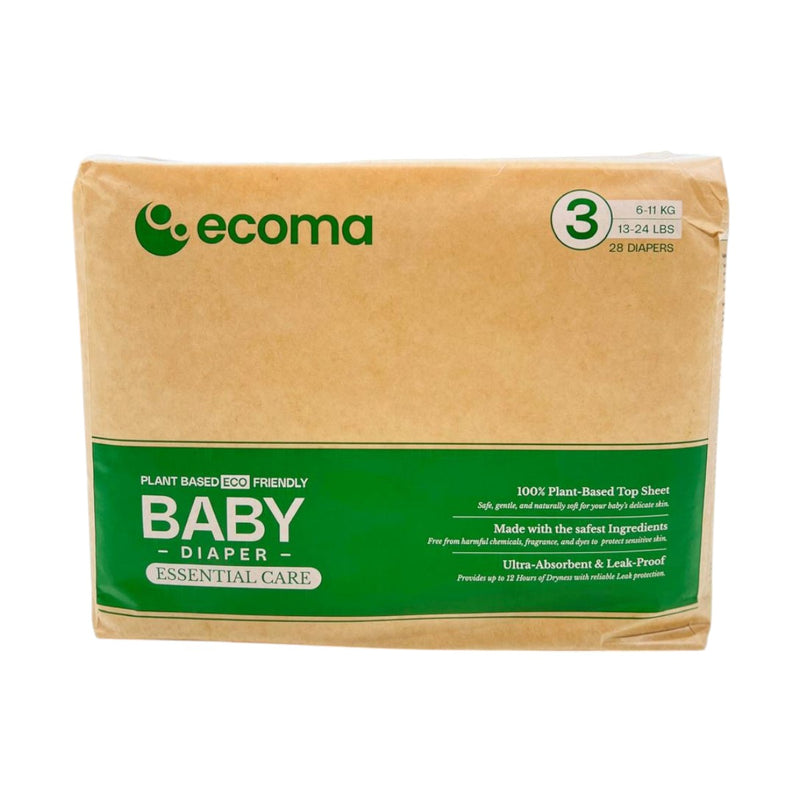 Organic  Essential Care Diapers Size 2