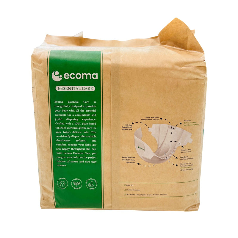 Organic  Essential Care Diapers Size 4