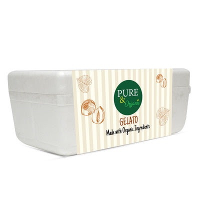 Organic Hazelnut Gelato box 500G