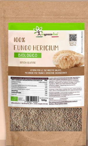 Organic Hericium Mushroom Powder 100g