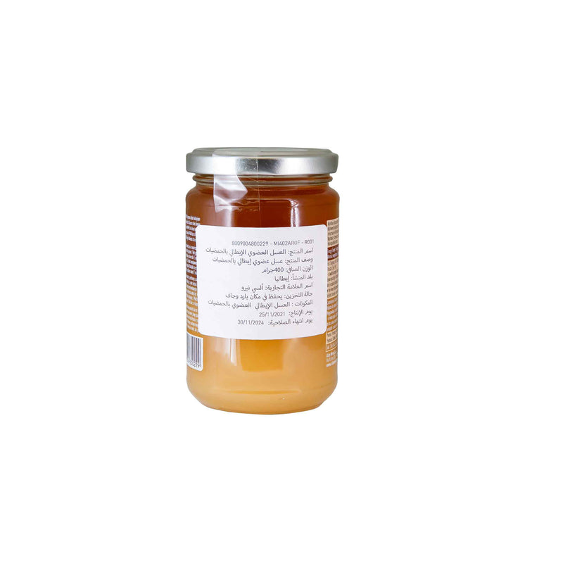 Organic Italian Orange Honey 400g