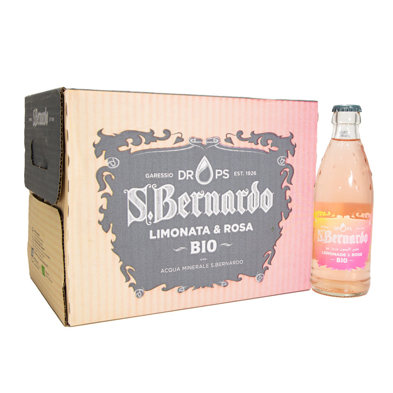 Organic Lemonade & Rose Drink (260ml x 12)