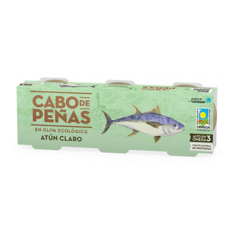Organic Light Meat Tuna In Extra Virgin Olive Oil 70g