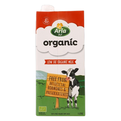 Organic Milk Low Fat 1L