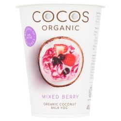 Organic Mixed Berry Coconut Yoghurt Alternative 400g