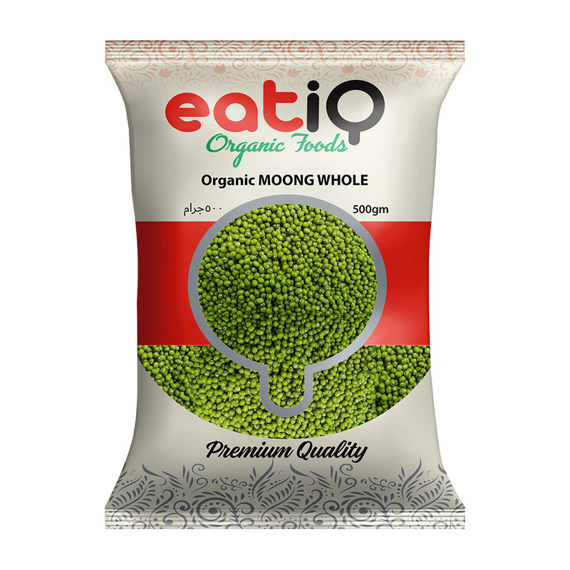 Organic Moong Whole 500G